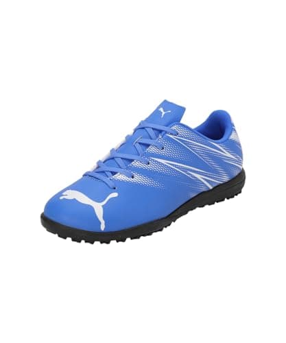 Image of Puma Attacanto Junior TT (Astro Turf) Football Boots - 5 - Blue/White