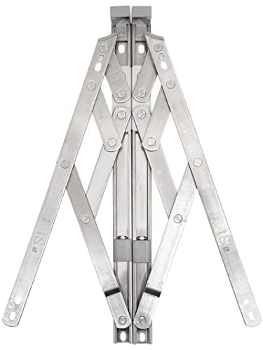 Image of Securistyle Defender Friction Stay Window Hinges 13mm Stack Ht
