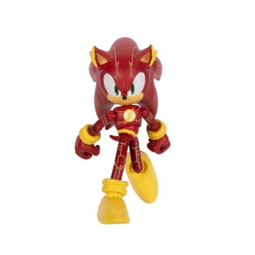 Image of DC x Sonic the Hedgehog as The Flash 5" / 13cm Action Figure, Officially Licensed by Jakks Pacific, Highly Articulated and Detailed Design, Collector's Packaging
