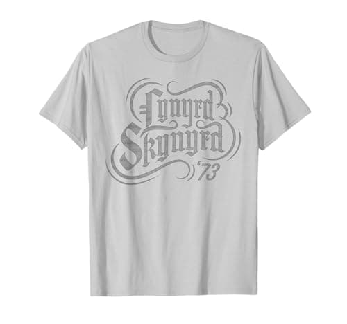 Image of Lynyrd Skynyrd Logo Classic Rock Iconic 70s Icon Fan Country T-Shirt
