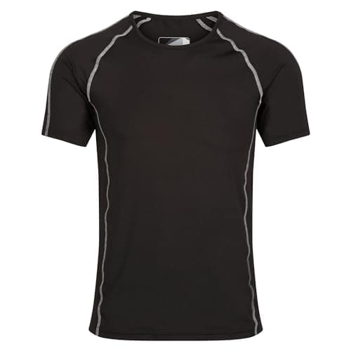 Image of Regatta Professional Men's SS Base Layer Top Black