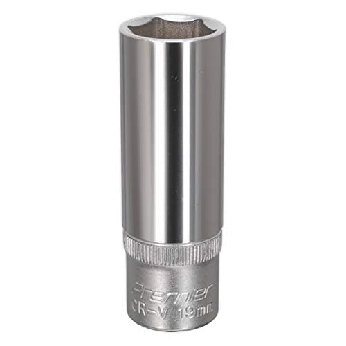 Image of Sealey S1219D Walldrive Socket 19Mm Deep 1/2Sq Drive