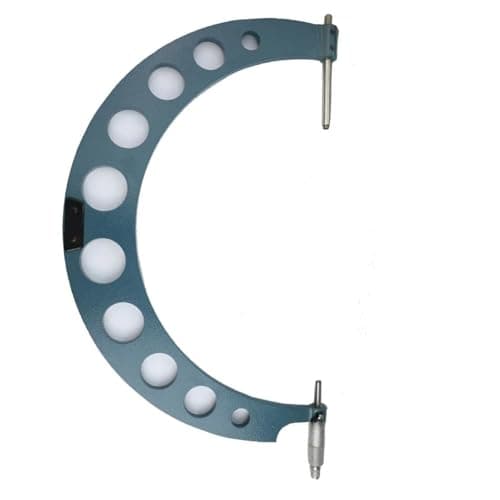 Image of Outside Micrometer with interchangeable anvils Measurement Tools 300-400mm 400-500mm 500-600mm Micrometer(300-400MM)