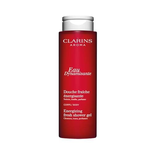 Image of Clarins Eau Dynamisante Energizing Fresh Shower Gel 200ml | Invigorating Body Cleanser with Essential Oils, Tones & Refreshes Skin | Suitable for All Skin Types