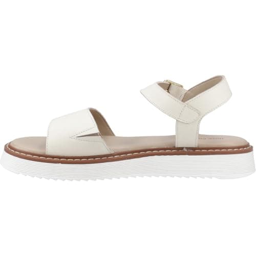 Image of Hush Puppies Female Cassie Sandal, Cream, 7