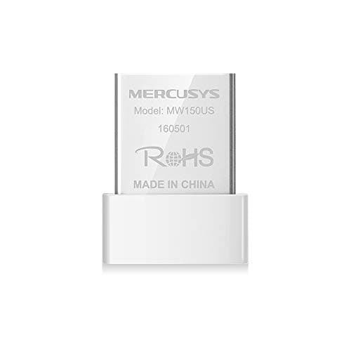 Image of MERCUSYS MINI USB WiFi Dongle MW150US Wireless Adapter for PC Desktop Laptop, Support Windows 10/8.1/8/7/XP (32/64bit), by TP-Link