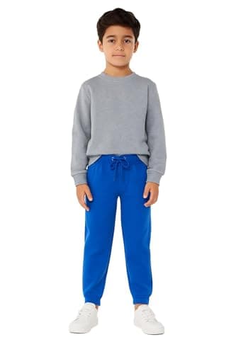 Image of A2Z 4 Kids Boys Girls Trouser Jogging Joggers Pants Tracksuit Sweatpants Bottom - Fleece Trouser Royal 11-12