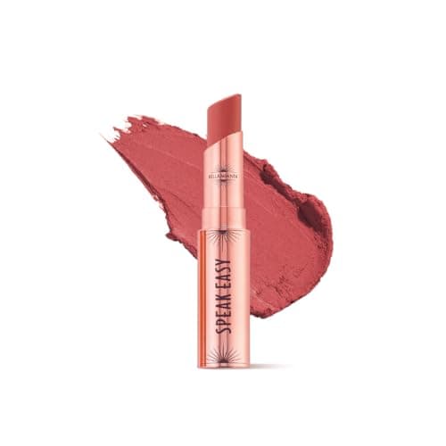 Image of Bellamianta Speak Easy Lipstick Collection, 9 Romantic Shades, Cocoa Butter and Jojoba Oil Enriched, 3g, Long-lasting Transfer-Resistant Formula, Moisturising Cream Finish (Beneath The Sheets)