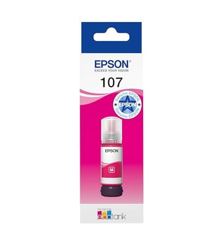 Image of Epson 107 Magenta Ink Cartridge EcoTank 70ml for ET-18100 - C13T09B340