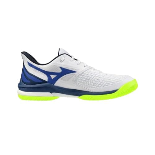 Image of Mizuno Wave Exceed Tour 7 Clay Court White 61gc2675, White Blue Yellow Fluo, 8.5 UK