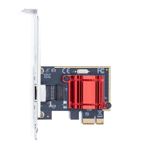 Image of H!Fiber.com 1.25G Ethernet network card,RJ45 NIC,1.25GbE CNA,function equal to I210-T1,with Intel I210 Chip,support Windows Server/Linux/VMware (not support X11, MAC)
