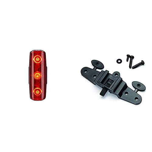 Image of CatEye CA475RAPMIC Rapid Micro Rear Lights and Reflectors, Cycling - Black & Rear Multi-Mount Bracket 544-5620 Cycling Lights and Reflectors - Black