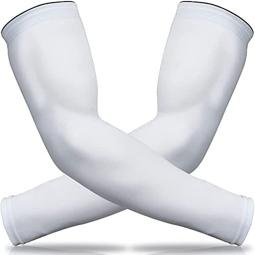 Image of beister 1 Pair Compression Cooling Athletic Arm Sleeve for Women and Men, Breathable Sports Arm Elbow Sleeve for Basketball, Running, Cycling, Outdoors, Arthritis and Lymphedema