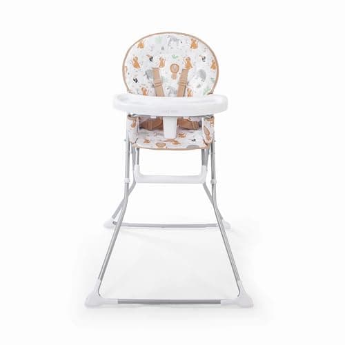 Image of Red Kite Feed Me Compact Folding Highchair - Jungle Tots