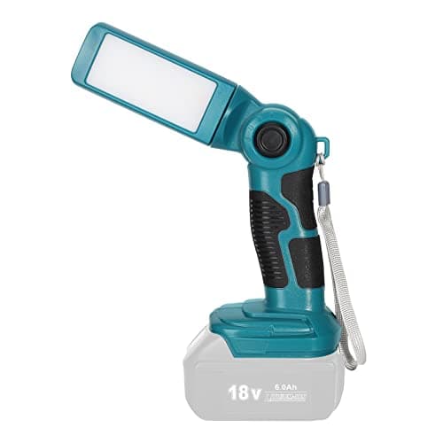 Image of YEX-BUR LED Torch for Makita 14.4v 18v Li-ion LXT Battery, 12W 1000LM Flashlight for Makita 18v, Portable LED Work Light with 5V 2.1A USB-A Charging Port for Camping Jobsite Lighting Emergency