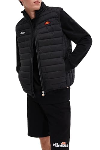 Image of Ellesse Men's Bardy Gilet, Black, L UK
