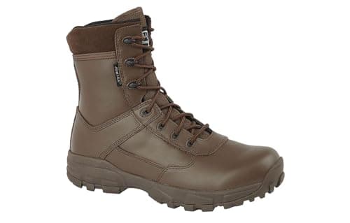 Image of Grafters AMBUSH Unisex Waterproof Leather Combat Boots Brown