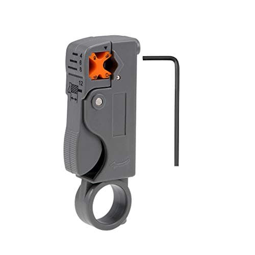 Image of sourcing map Rotary Coax Coaxial Cable Stripper Cutter Tool for RG58 RG59/62 RG6 Wire Stripper