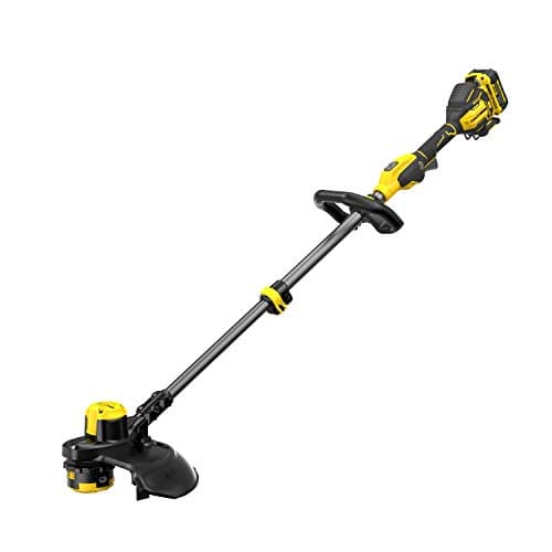 Image of STANLEY FATMAX SFMCSTB933M-QW Grass Trimmer with Lithium Battery, Brushless Motor, Cutting Width 33 cm, Adjustable Speed, Double Handle 18 V 4.0 Ah