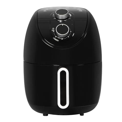 Image of Panana Compact Rapid Digital Air Fryer 3.5L 1200W, 8 Preset Cooking Functions, LED Display Air Fryer Timer, Max Temp 200°C, Healthy Oil Free