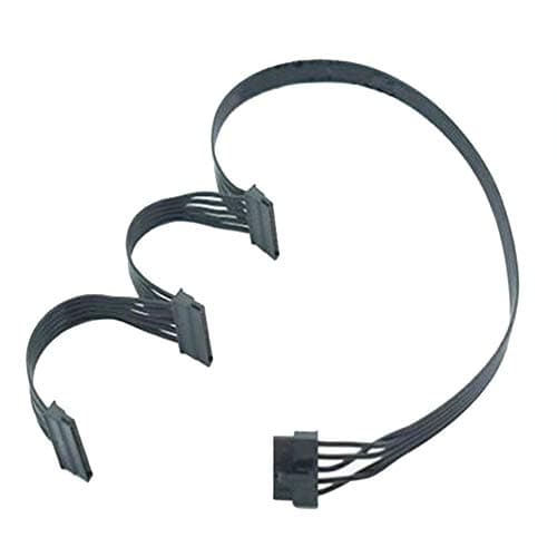Image of Gintai 5Pin to 3 * 15pin SATA Modular Power Supply SATA Cable for Coolermaster V1200 V750 V650 (80CM)