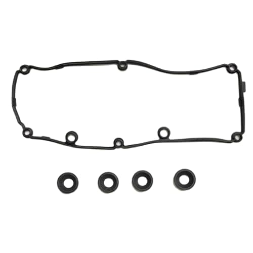 Image of Rocker Cover Gasket Compatible With For A4 B8 8K2 2.0L CAGC CJCC 2008 2009 2010 2011 2012 2013 2014 2015 OEM:03L103070 03L103483C Car Engine Valve Cover Gasket