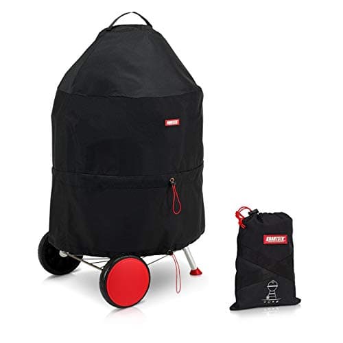 Image of BARTSTR BBQ Cover for Weber 47 CM, 600D Oxford Heavy Duty & Waterproof Round Grill, Kettle BBQ Cover for 47cm Classic Kettle Grills, Original, and GBS Classic Kettle Grills
