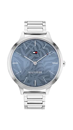 Image of Tommy Hilfiger Analogue Quartz Watch for Women with Silver Stainless Steel Bracelet - 1782496