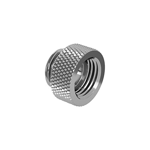 Image of Barrow G1/4" Male to Female Extender Fitting, 7.5mm, Silver Shiny