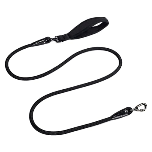 Image of Puppy - Soft Grip Training Rope, Adjustable Canine Walking Strap with Secure Hand Cushion Guidance Feature, Ideal for Outdoor Adventures Fitness Exercise Exploration