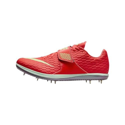 Image of Nike High Jump Elite Mens, Bright Crimson/Hyper Orange/Lime Blast/Washed Coral, 9 UK