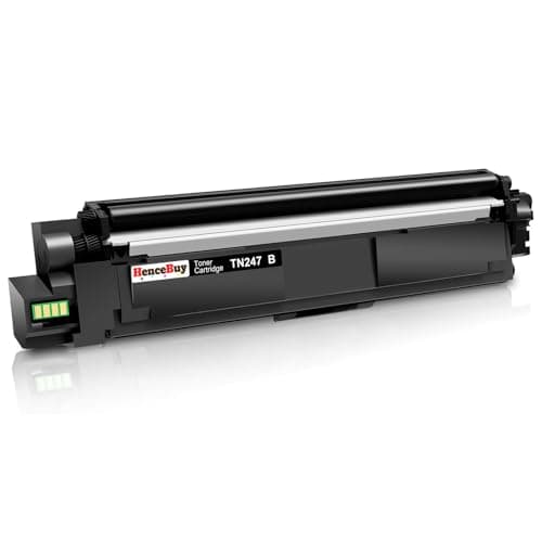 Image of HenceBuy Compatible Brother TN243BK TN-243BK TN247BK TN247 Black Toner Cartridge TN-243CMYK for Brother DCP-L3510CDW HL-L3210CW HL-L3230CDW MFC-L3710CW MFC-L3750CDW (1 Black)