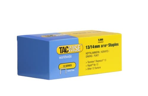 Image of Tacwise 13/14mm Staples for Staple Gun (Pack of 5000), 14 mm