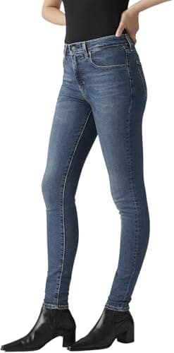 Image of Levi's 721 High Rise Skinny Women's Jeans, Blue Wave Dark, 29W / 32L