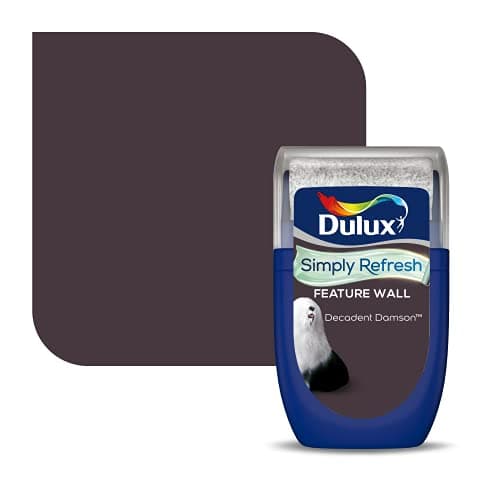 Image of Dulux Simply Refresh Feature Wall Matt Emulsion Paint - Decadent Damson - 30ML Tester 5569253