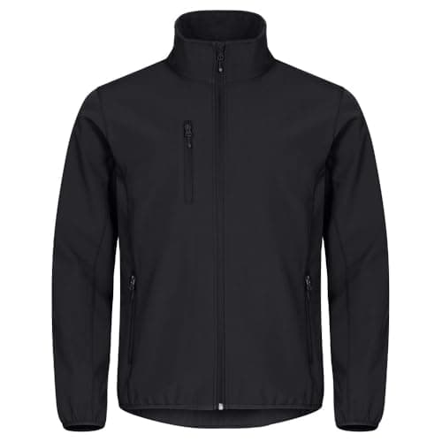 Image of CliQue Mens Classic Soft Shell Jacket (L) (Black)
