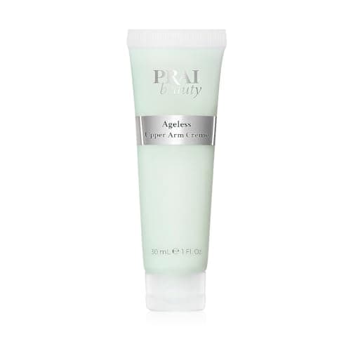 Image of PRAI Ageless Upper Arm Creme 30ml - Advanced Firming & Anti-Ageing Body Cream - Travel Size Moisturising & Tightening Lotion - With Caffeine & Triglycerides - Tones Loose, Saggy Skin - Mint Scent