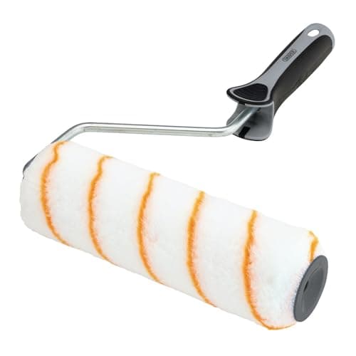 Image of Draper 20884 Medium Pile Polyester Paint Roller with Soft Grip Handle, 9"/230mm