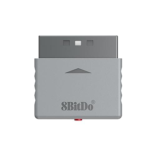 Image of 8Bitdo Retro Receiver for PS1, PS2 & Windows, Compatible with Xbox One, Series, Elite, PS4/PS5, Wii U Pro & Switch Pro Controllers