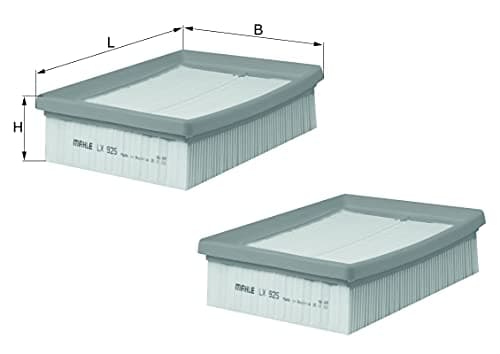 Image of MAHLE LX 925/S - Air Filter Car - Engine