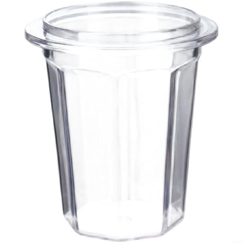 Image of Entgoinggo Transparent Coffee Dosing Cup, For 51Mm Portafilter Thickened PC Bean Measuring Cup, With Clear View, For Espresso Grounds Collection In Home And Commercial,