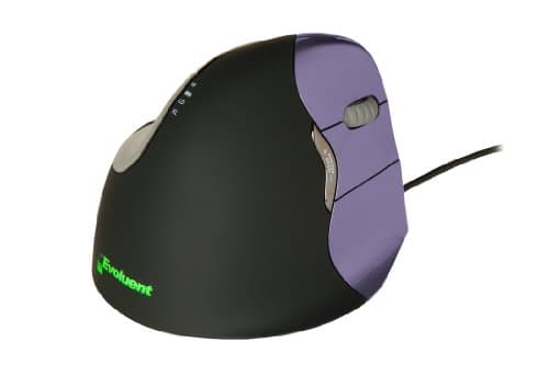 Image of Bakker Elkhuizen Evoluent4 Vertical Mouse Wireless Right-Hand Blue Ref BNEEVR4W 140496