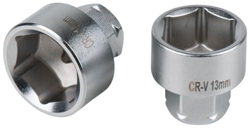 Image of SK Hand Tool KS TOOLS 11 mm Go Through Socket, 14 mm, Clear