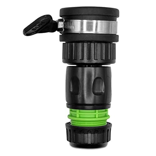 Image of Universal Rubber Tap Connector 22-24mm Indoor and Outdoor - Includes Free Hozelock Compatible Female Connector for 1/2" or 5/8" Hose - Perfect for Kitchen, Garden, Bath. Set by MYPURECORE