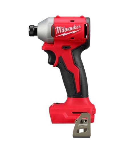 Image of Milwaukee Electric - M18 Compact BRUSHLESS 1/4 INCH HEX 3-Speed Impact, Black/Red