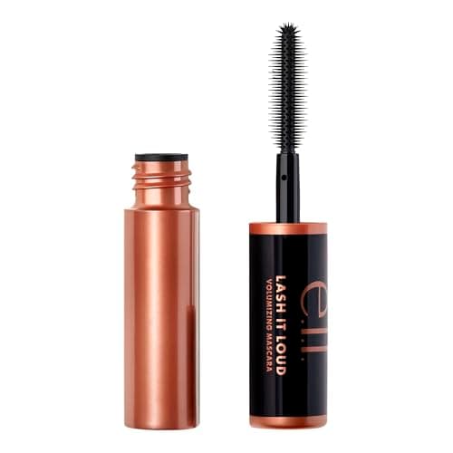 Image of e.l.f. Lash It Loud Mascara Mini, Volumizing & Intensely Pigmented Formula For Fuller & Bolder Lashes, Adds Dimension, Vegan & Cruelty-Free, Black
