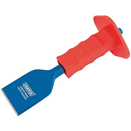 Image of Draper 64676 Electricians Bolster with Hand Guard, 225 x 60 mm
