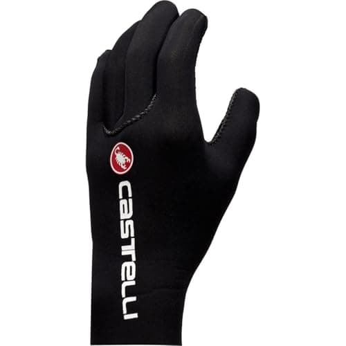 Image of CASTELLI 4517524-110 DILUVIO C GLOVE Cycling gloves Men's BLACK Size S/M
