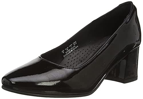 Image of Hush Puppies Womens Anna Pump, Black, 5 UK