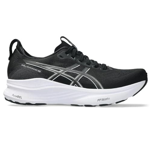 Image of ASICS Womens Gel-Kayano 32 Sneaker, Black White, 6 UK